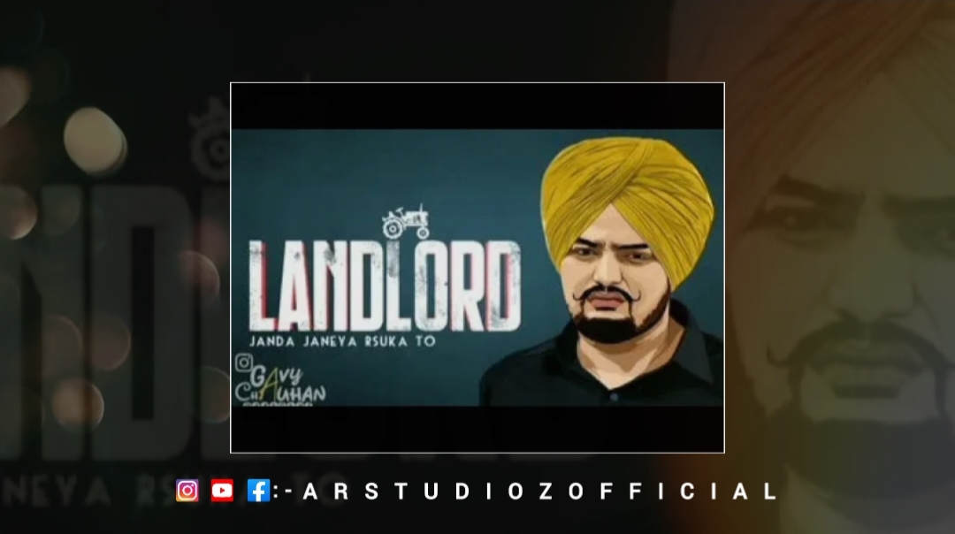 Landlord Song DSP Edition Sidhu Moose Wala  Arstudiozofficial